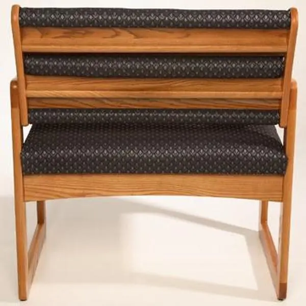 FixtureDisplays® Valley Three Seat Bariatric Chair w/Center Arms 1041976-NF