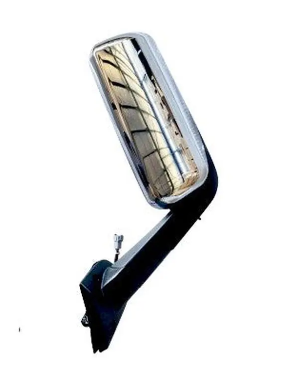 TORQUE Replacement Power-Adjusted Door Mirror with Chrome Cover, Enhanced Visibility, for 2018+ Freightliner Cascadia Semi Trucks, Passenger Right Side RHD (TRFRCA1401D)
