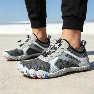 All Season Unisex Aqua Water Shoes, Non Slip Quick Dry Wear Resistant Barefoot Shoes, Portable Lightweight Breathable Walking Shoes, Ideal for Beach River Lake Pool Surfing Camping Hiking Outdoor Water Activities