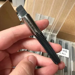 3/8"-16 UNC High Speed Steel Bottom Tap(black)