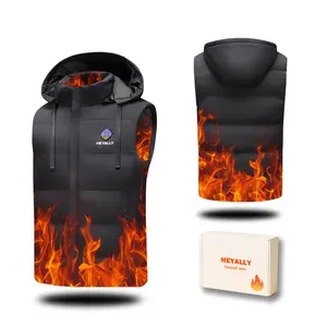 Heyally Valentine's Day gift, FathersDayGift,Christmas gift Rrtizan Heated Vest for Men Women, Lightweight Heated Vest, Hunting Skiing Winter Outdoor Heating Vest(Battery Pack Not Included)