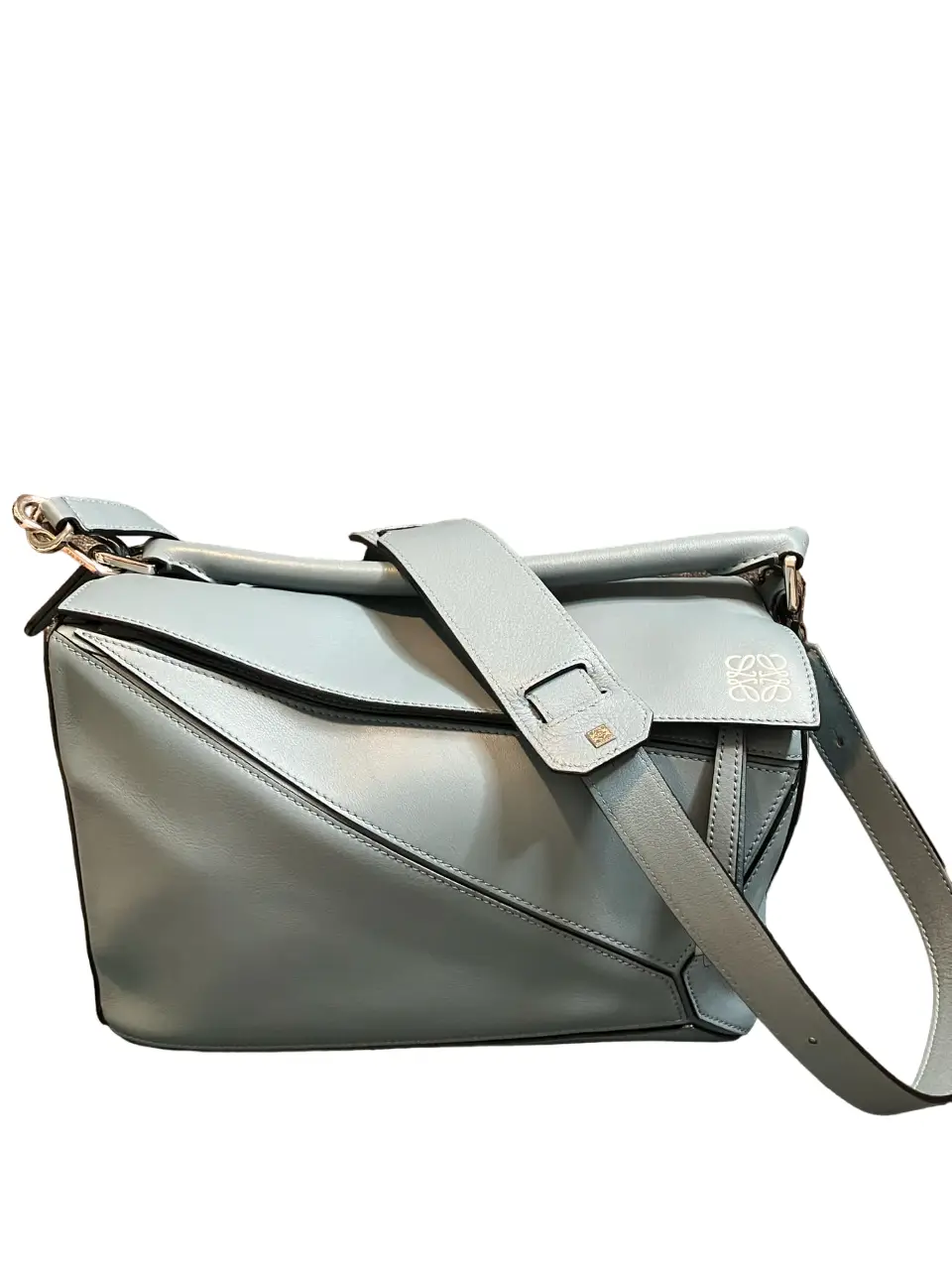 Pre-owned Loewe Leather Crossbody Bags Puzzle Medium Bag