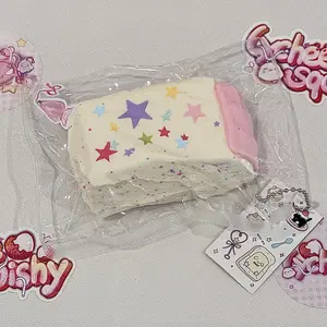 MissWu Squishy TabaSquishy Toy Handmade Squishy Stress Relief Toys Taba squishy - Lychee Squishy