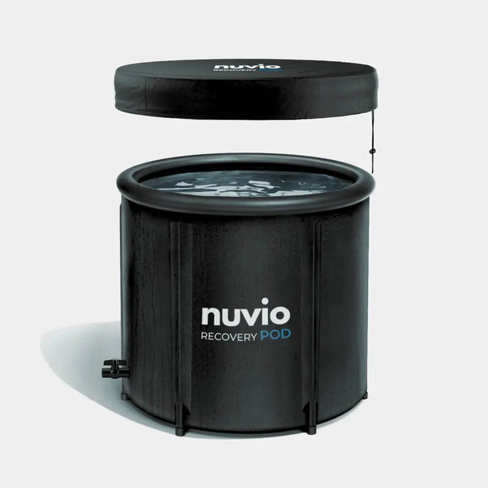 Nuvio Recovery Pod - Portable Ice Bath - Cold Therapy for Muscle Recovery - Free Thermo Lid