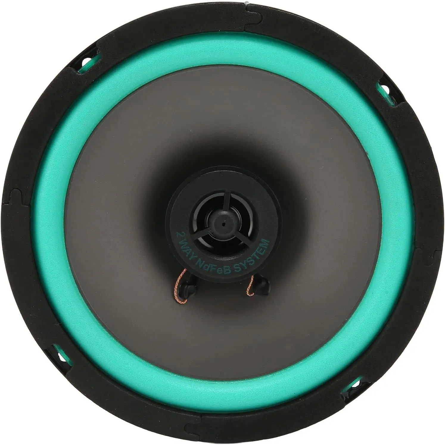 6.5in Car Audio Speaker Subwoofer, 160W High Power Bass Surround Sound Stereo Subwoofer Speaker System 93 DB, 4 Ohm, 50 Oz Magnet, 70Hz-18KHz Voice Coil Default