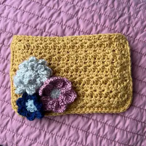 Crocheted Makeup Bag