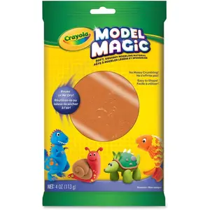 Crayola 4oz Model Magic Terra-Cotta Art Materials - Lightweight, Spongy, Softly Squishy for Drafting, Engineering & Art Projects (Toys & Hobbies, DIY Pottery & Ceramics)