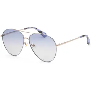 Kate Spade Women's Fashion 61mm Gold Sunglasses CAROLANEFS-0KY2-DG
