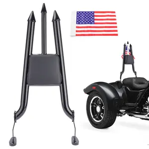 27" Detachable Passenger Sissybar Backrest with US Flag For Harley FLRT Freewheeler 2015-2025 Road Glide 3 2023-2025