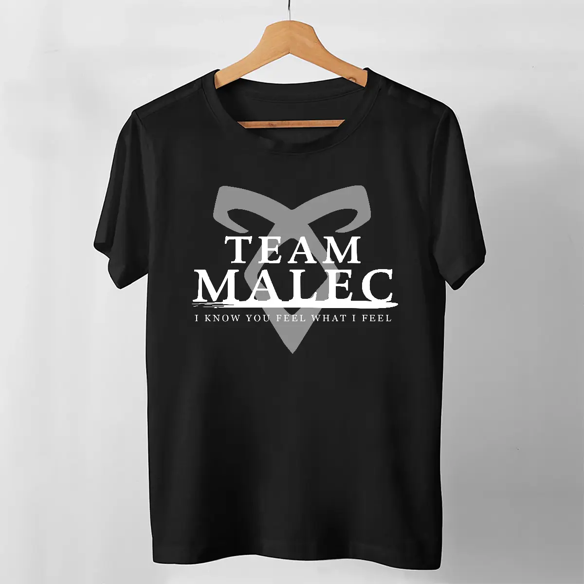 Shadowhunters Team Malec Best Unisex Customize T Shirt black