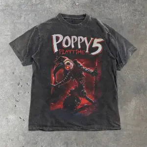 Prototype Poppy Playtime Chapter 5 Indie Horror Gaming Apparel T-Shirt, Scary Game Fan Gift