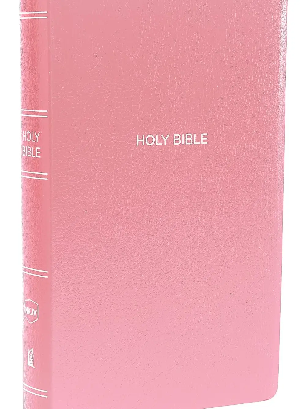 Pink bible NKJV, Gift and Award Bible, Leather-Look, Pink, Red Letter, Comfort Print: Holy Bible, New King James Version