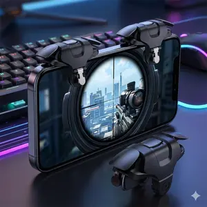 Upgrade Your Mobile Gaming: Precision Shooting Trigger with High Sensitivity, Ergonomic Design for Android/iOS. Enhanced Control for Popular FPS Games. Easy Setup.