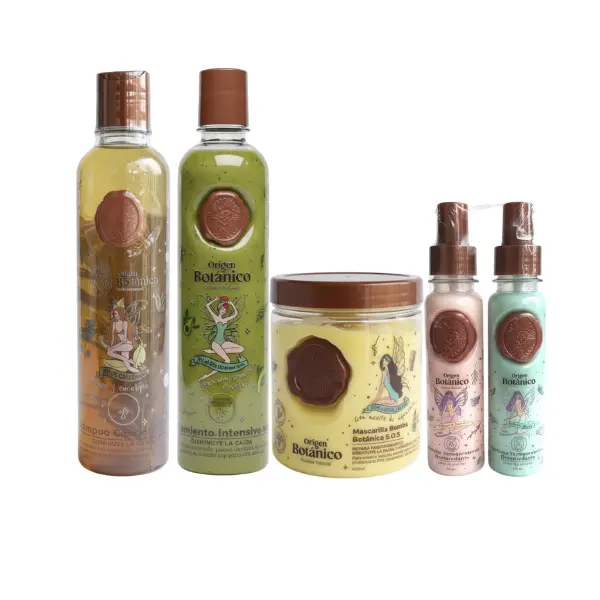 Ritual Botanico Accelerated Growth & S.O.S. Repair Kit with Rosemary Shampoo Collagen Hair Mask Intensive PLEX Conditioner & Heat Protector for All Hair Types Chemical-Free Natural Sustainable Haircare Set