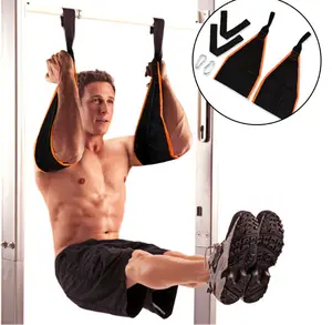 Fitness Hanging Ab Straps for Pull-Up Leg Raises (Pair)