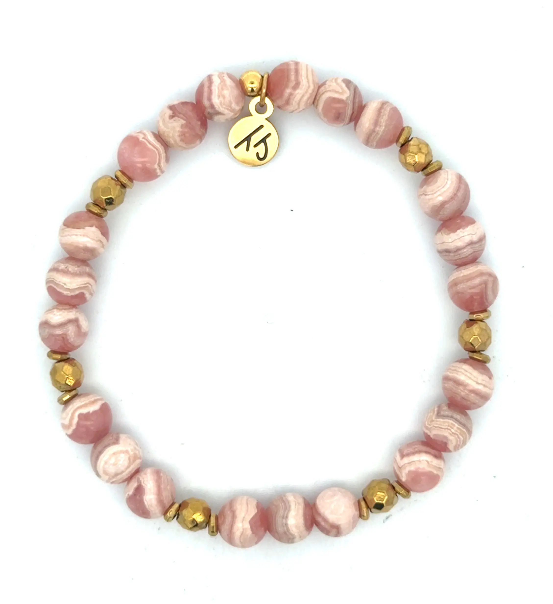 TTT Live Exclusive Rhodochrosite Gemstone Bracelet