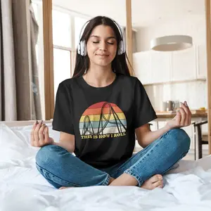 Roller Coaster Retro Amusement Park Lover Classic T-Shirt, Park Shirt, 100% Pure Cotton, Breathable. Suitable For All Seasons.