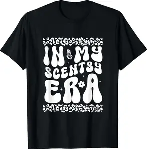 Retro In My Scentsy Era Funny Scentsy Mom Mothers Day Womens T-Shirt 3