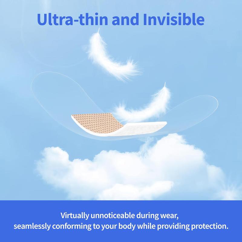 Ourmed Waterproof Bandages, Clear Adhesive Bandages for First-Aid, Wound Care, Fingers, Knees and Heels, Stays on Skin in The Bath, Shower or Pool, Assorted Sizes, 100 Count