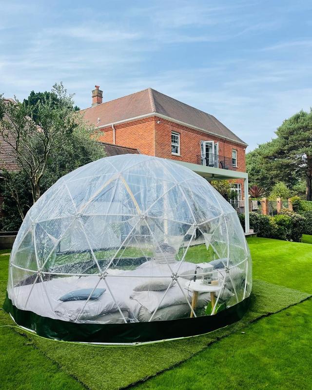 Easy-Setup 12FT Garden Igloo Greenhouse Dome – Transparent PVC Plant ...