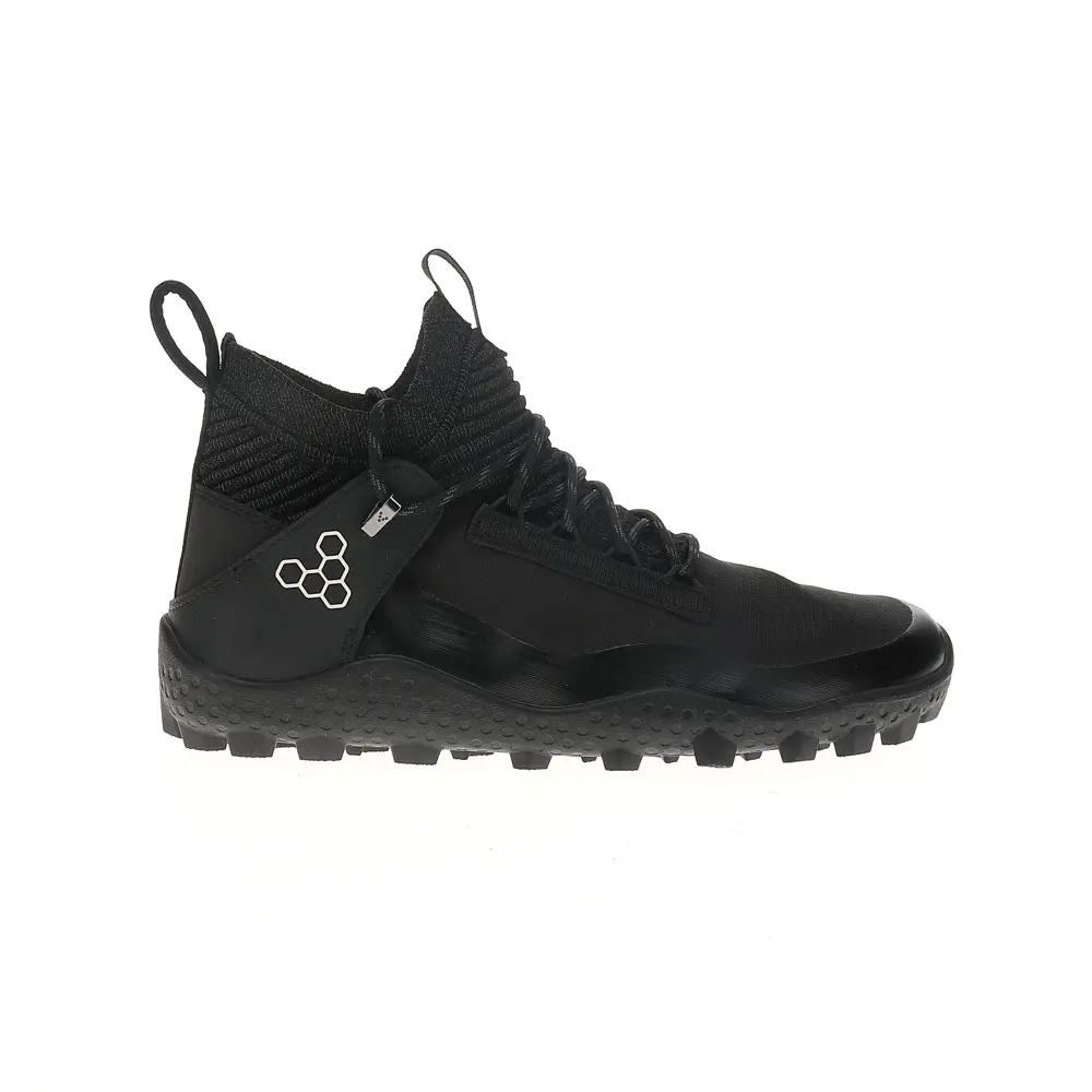 Vivobarefoot Womens Magna Lite Water Resistant Sg Hiking Hiking Sneakers Shoes - Black