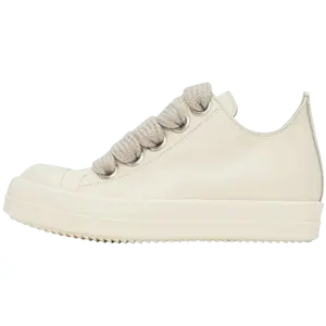 Rick Owens DRKSHDW Jumbolace Low Milk Sneakers