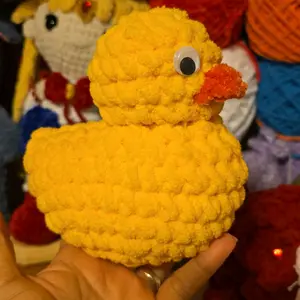 crochet duckie