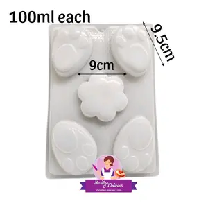 Bunny Feet Jello Mold / Conejo Patitas Molde Gelatina