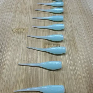 Lucki Baits 2” Crappie Bait Turquoise - Blue Bait for Crappie Fishing