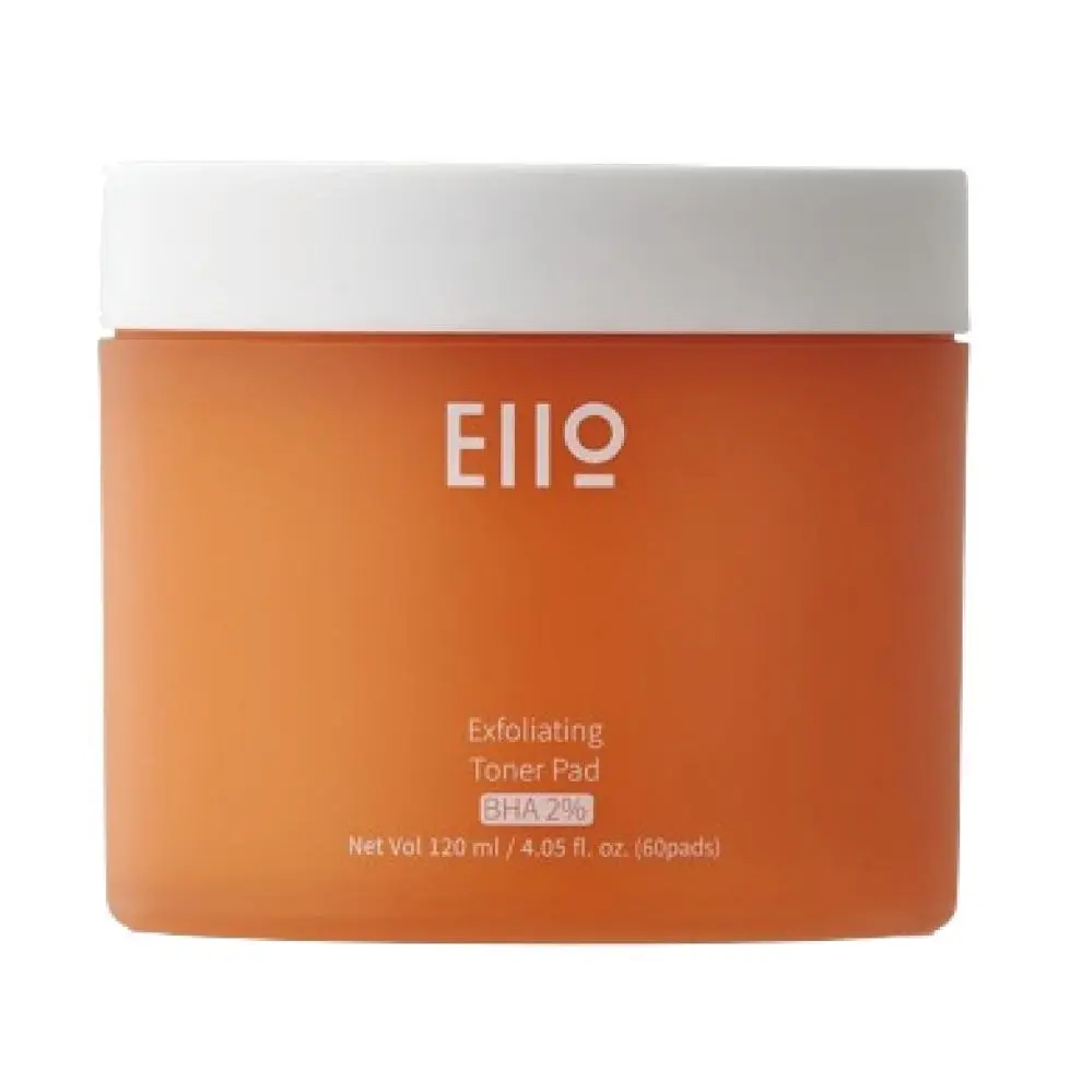 EIIO Korean BHA 2% Pore-Blurring Toner Pads (60ct) – Deep Cleansing & Instant Glow Peel Pads for Acne-Prone Skin