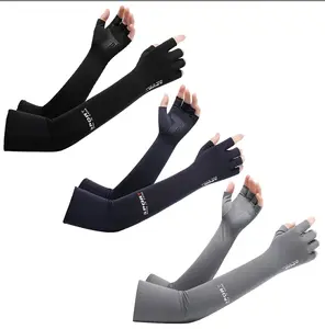 3pairs Summer Arm Sleeve, 3 Pair Sun Protection Breathable Ice Silk Arm Sleeve, Sports Arm Sleeve For Cycling, Running, Climbing, Cruel Summer