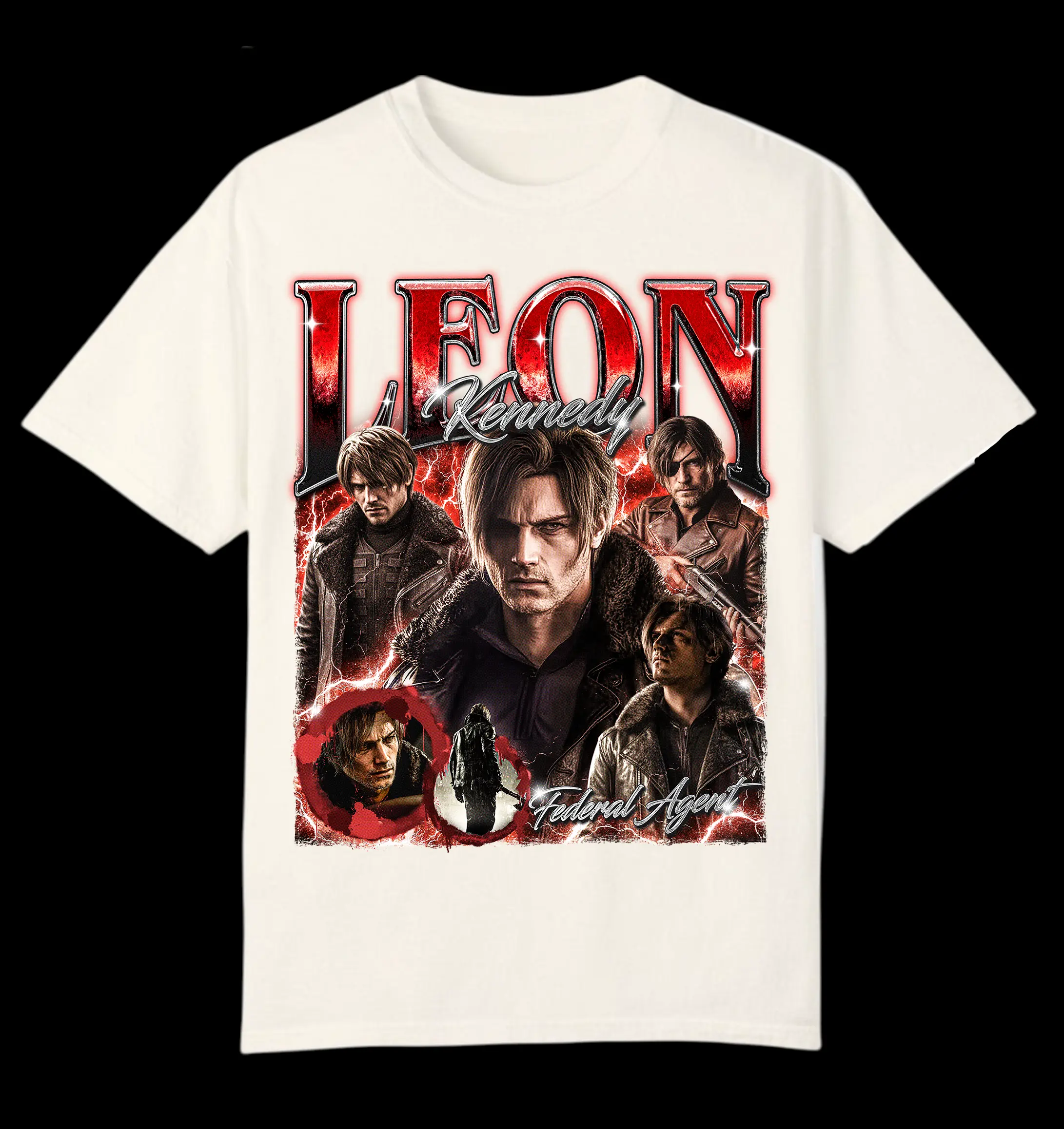 Leon S. Kenedy Resident Evil Requiem Bootleg Character 2026 Unisex