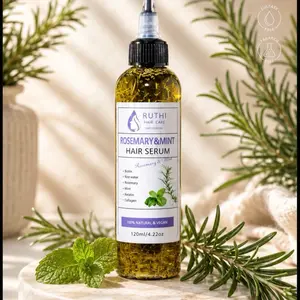 Rosemary Growth Booster Hair Serum, Targeted Haircare Treatment for Health Support