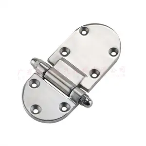 304 stainless steel hinge thickening equipment mechanical connector HT070-2 carriage door cabinet door round heavy duty hinge