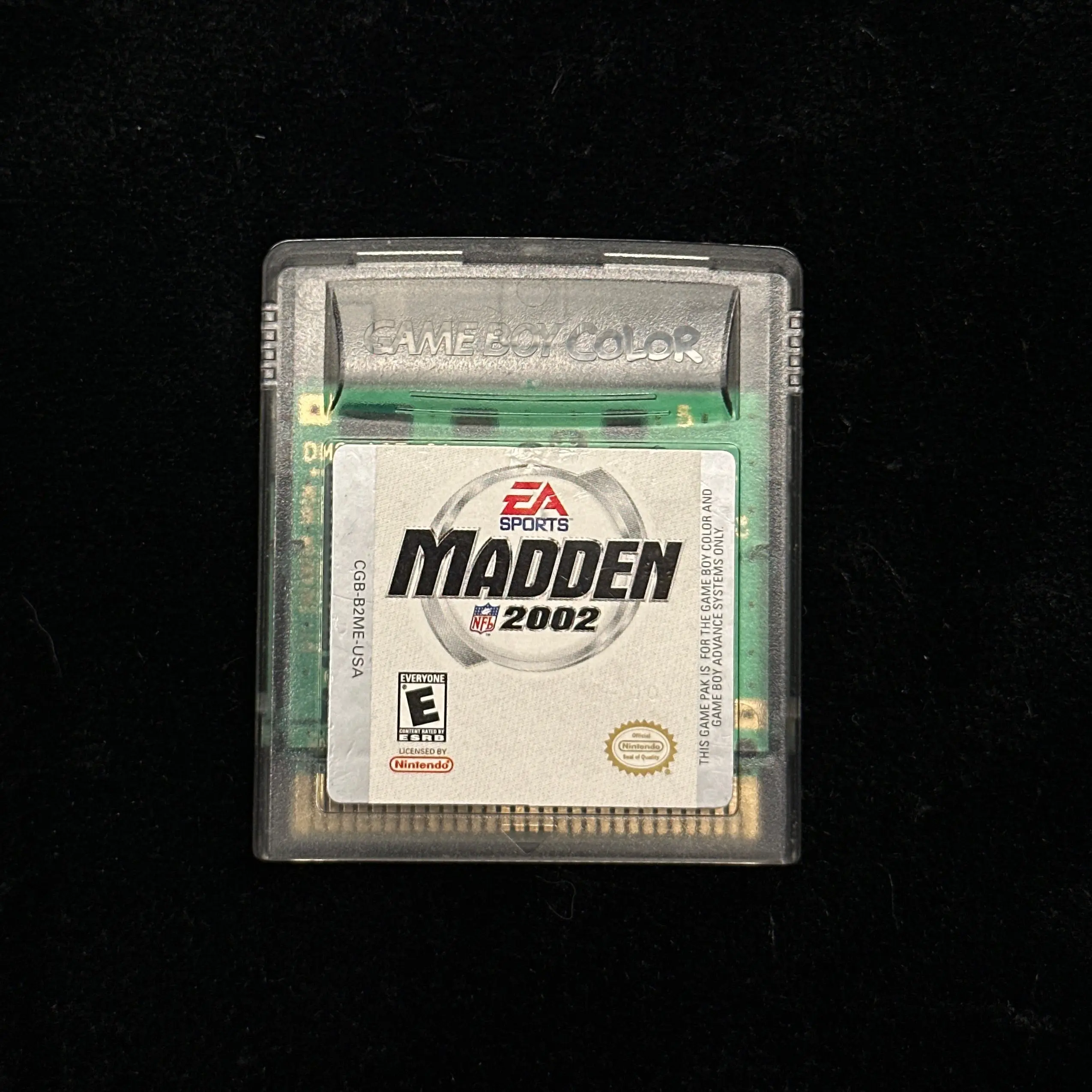 Madden 2002 for GameBoy Color
