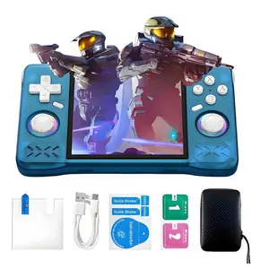 New Retro Game Console Xf40h Handheld, 4.0 IPS Screen, 26+ Emulators, 64GB Memory Card, Portable Gaming Console, Classic Games, Perfect Gift!