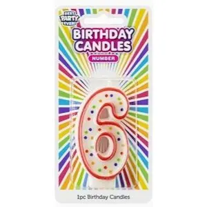 Birthday Number Candles by JFL Enterprises