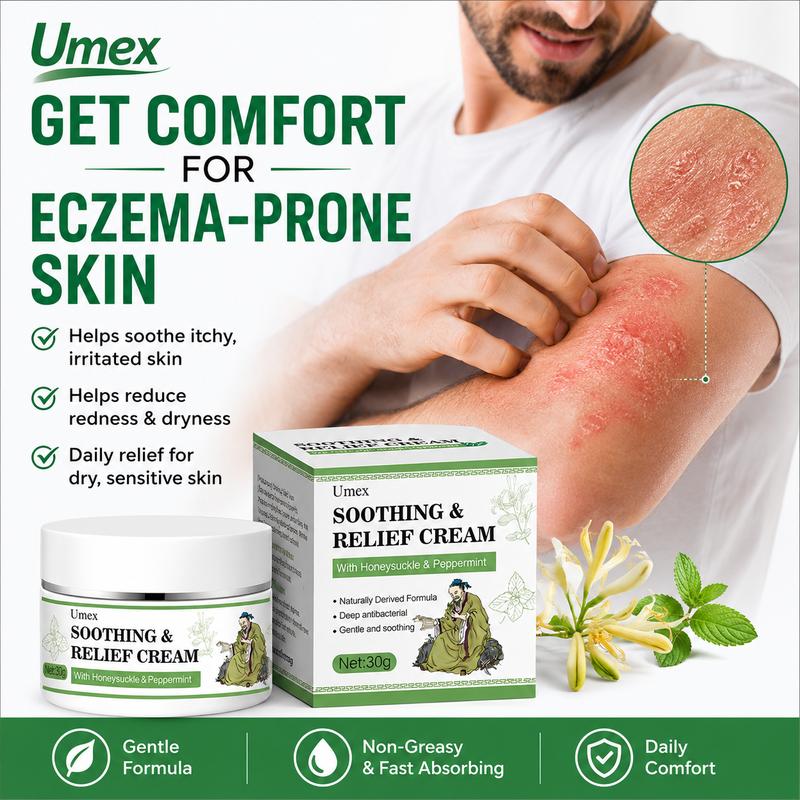 Umex Regular Edition All-Natural Plant-Based Herbal Relief Body Care Moisturizer - Soothing, Hydrating, Anti-Bacterial Skin Repair Balm for Dry, Sensitive Skin, Comforts Face, Hands, Feet & Body, Daily Family Use