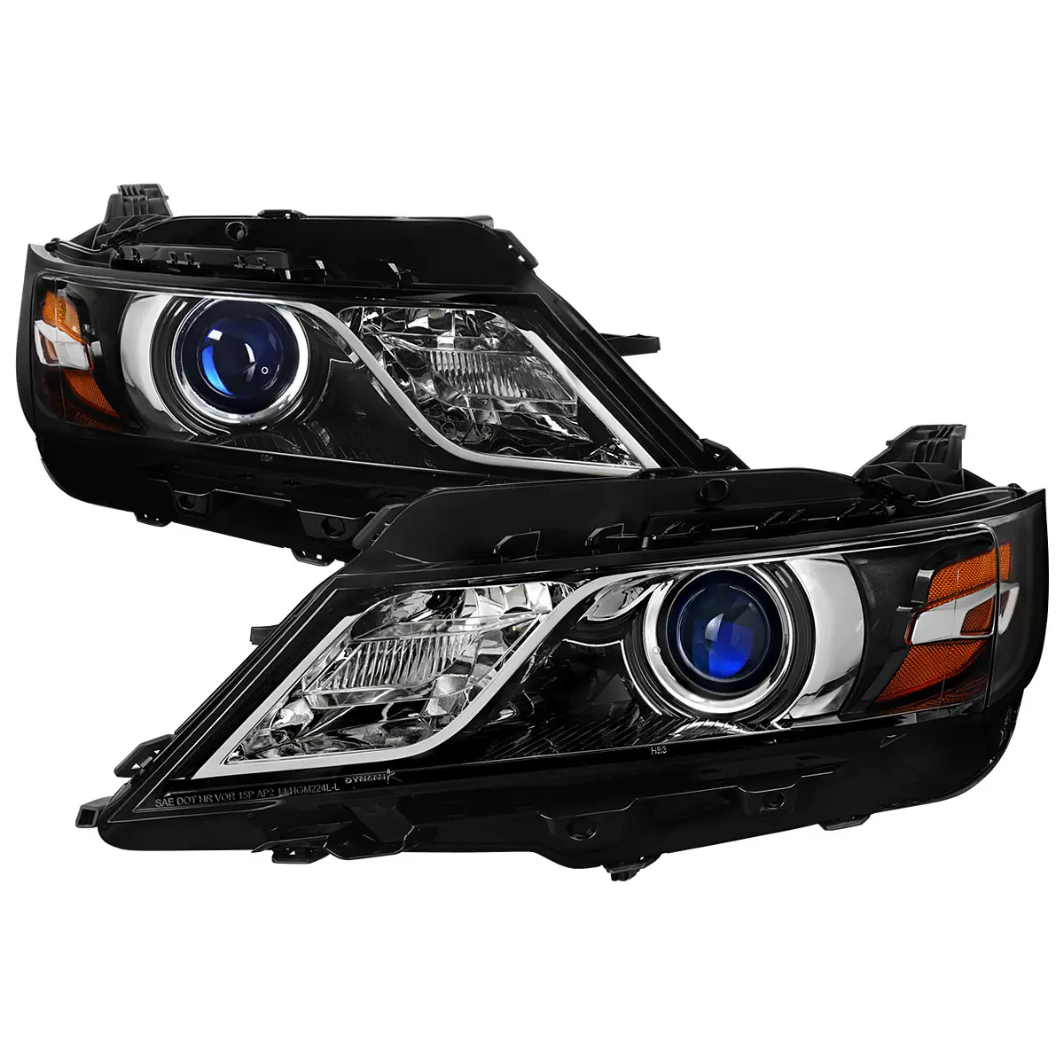 2014-2020 Impala Factory Style Projector Headlights (Jet Black Housing / Clear Lens) 2014-2020 Impala Factory Style Projector Headlights (Jet Black Housing / Clear Lens)