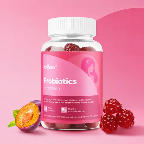 Women’s Natural Feminine Probiotics for Women Gummies (Gummy Form), 50B CFU, 6 Strains, Cranberry Extract, Prebiotic Blend, 3g Added Sugar, Gut Health Vitamins & Wellness Supplements, Digestive Aid, Daily pH Balance, Guilt Free Snacks, 60 Count