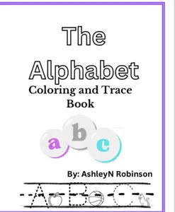 The Alphabet Coloring and Trace Activity Book