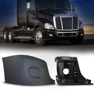 Bumper with Reinforcement Support Replacement for 2008-2017 Freightliner Cascadia | Right