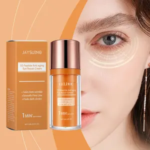 JAYSUING Oligopeptide-1 Hyaluronic Acid Gentle Eye Repair Cream Sensitive Skin Friendly Hydrating Firming
