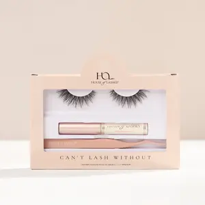 House of Lashes Can't Lash Without Set - Complete Lash Kit with Iconic Lite Lashes, Clear Lash Glue, and Precision Applicator - 100% Cruelty-Free