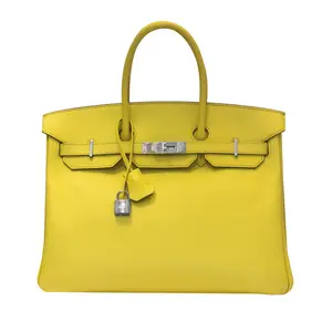 Pre-owned HERMÈS Epsom Tote Bags 35cm Birkin Bag Soufre