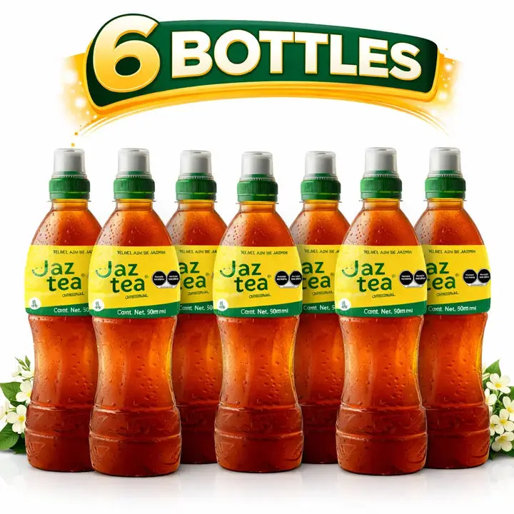 Jaztea Jasmine Iced Tea 500ml (16.9 fl oz) 6-Pack