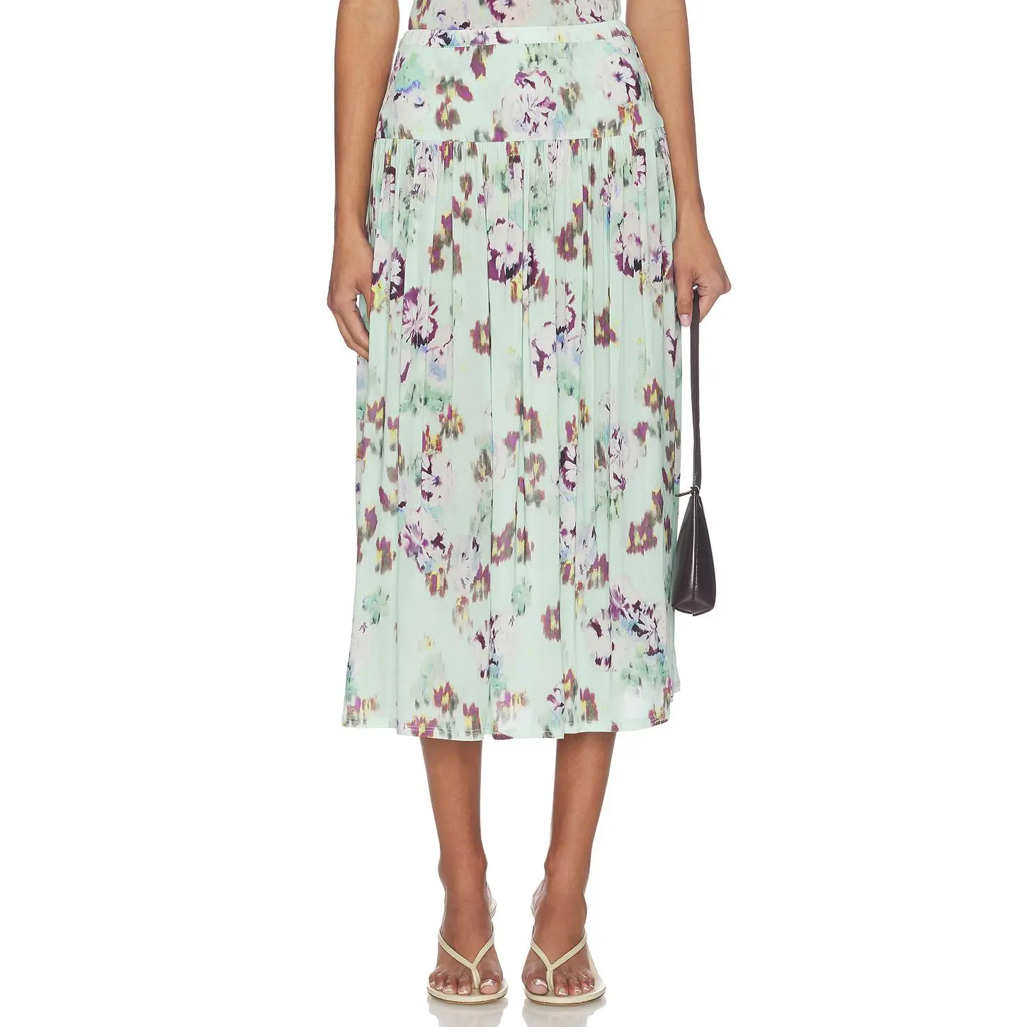Ulla Johnson Blanche Jersey Skirt in Oasis