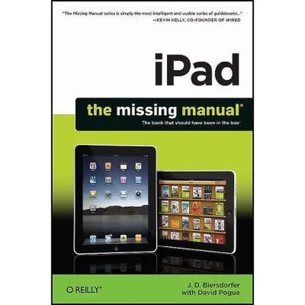 Used Paperback Book - iPad: The Missing Manual by J. D. Biersdorfer - English Tablet Guide