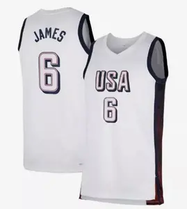 USA #6 Basketball Jersey, Team USA Inspired Sports Tank, American Basketball Fan Apparel, Unisex Sleeveless Jersey, Olympic Style Outfit, Athletic Streetwear, USA Pride Gift for Fans