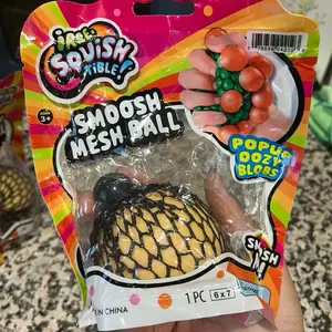 Irre-squishtible Smoosh Mesh Ball Squishies Toy - Fidgets Squishies for Kids Stuff